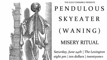 pendulous skyeater show flyer